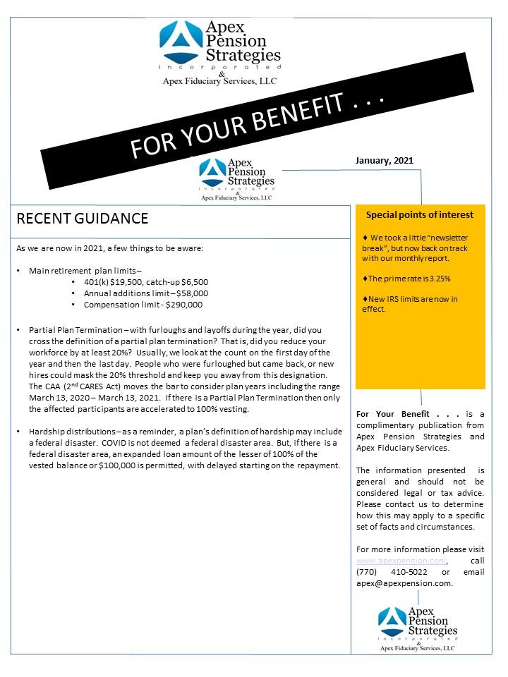 Recent Guidance